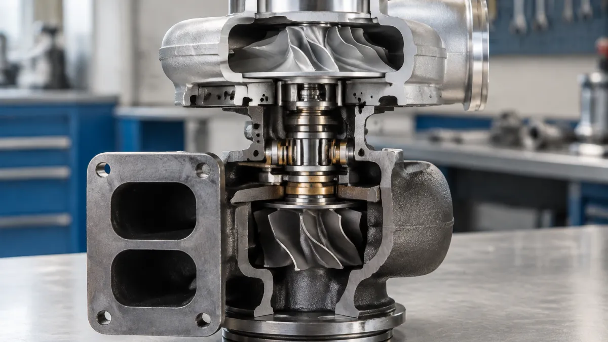 BorgWarner 171702 S400SX4 turbocharger specification diagram with compressor and turbine wheel dimensions